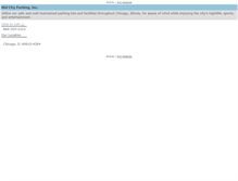 Tablet Screenshot of midcityparking.com